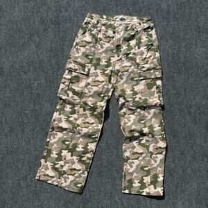 Celebrity Pink Camo Wide Leg Cargo Pants Size 15/32